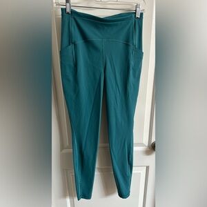 Lululemon High-Rise Pocket Leggings - Teal Green - Size 6